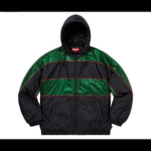 Supreme sport piping puffy jacket